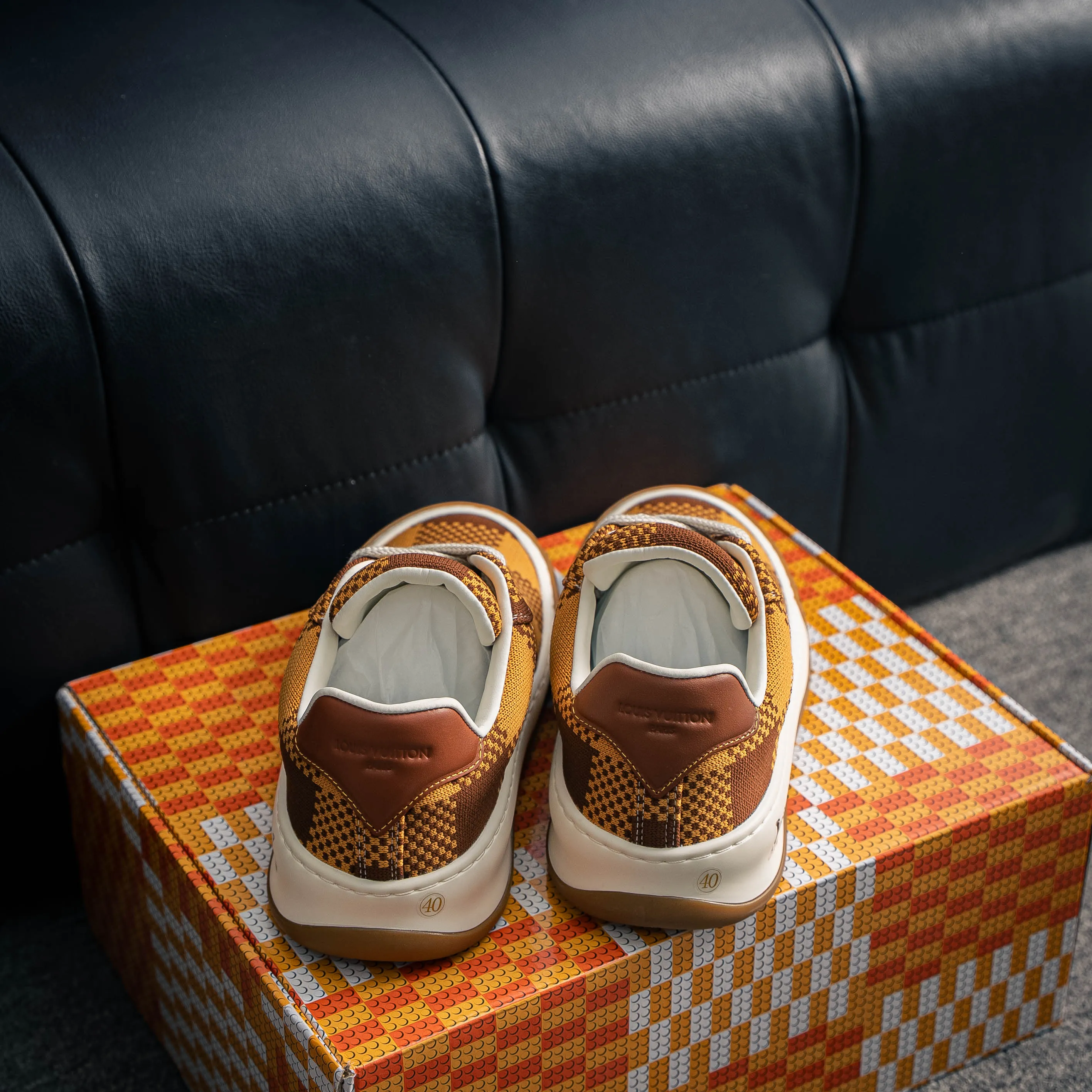 # Premium -- LOUIS VUITTON Tilted Series｜2026 LV Tilted Low Sneakers Series Low-Top Retro Skate Shoes Men Shoes｜